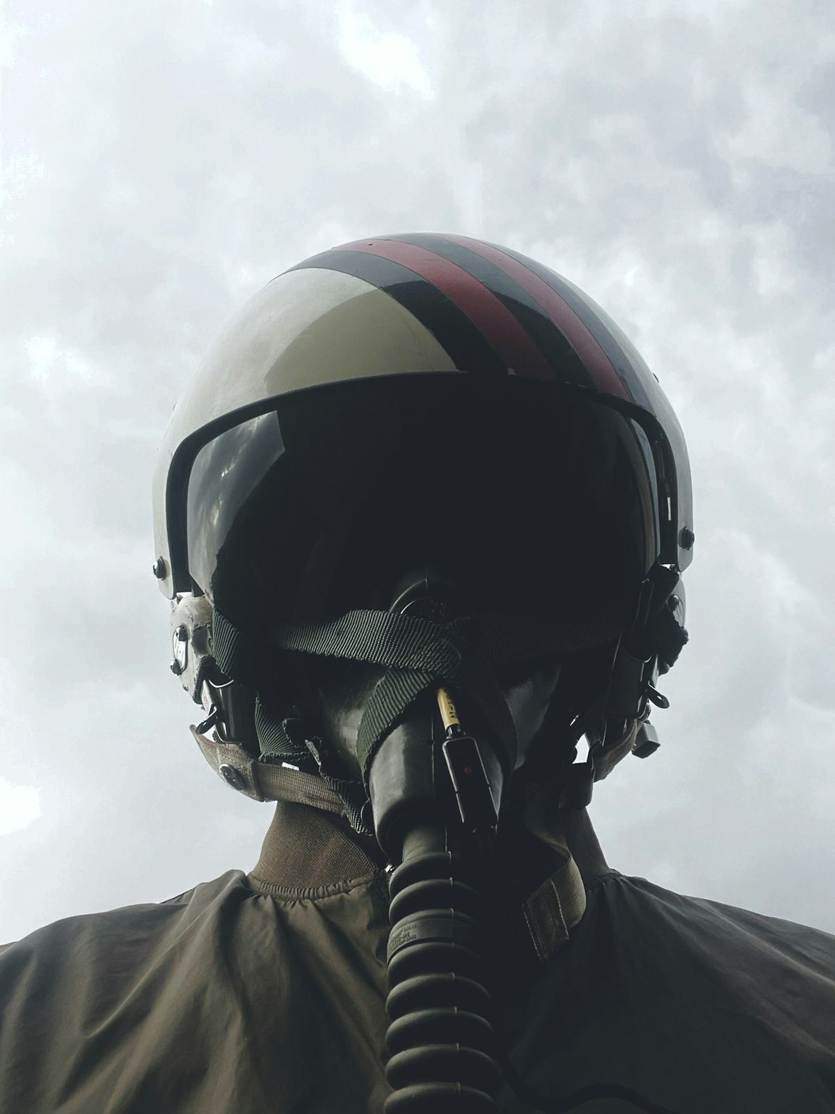 Fighter pilot helmets
