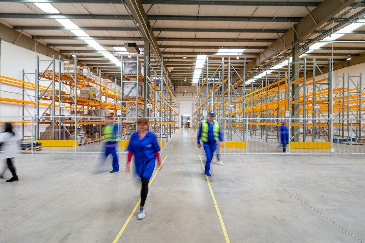 Warehouse workers